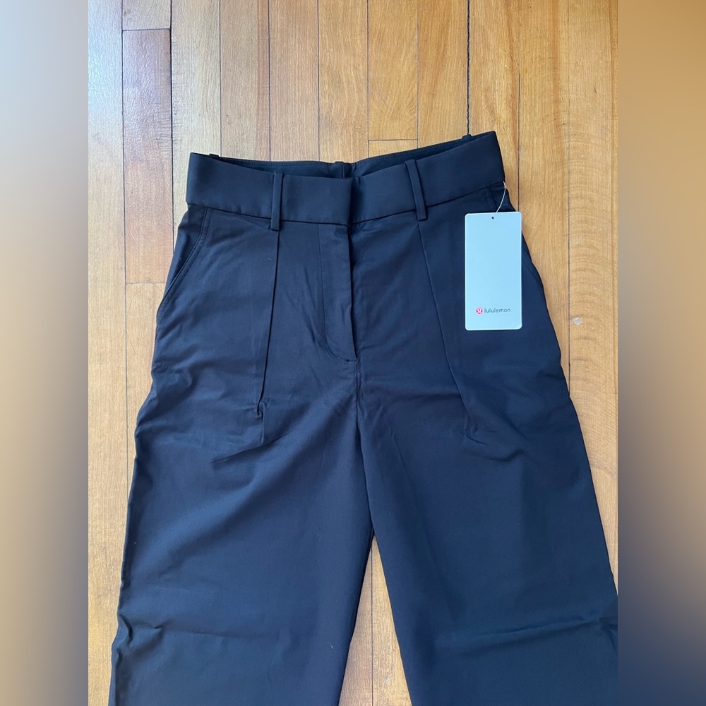 Lululemon Pleat-Front High-Rise Trousers - Picture 10 of 16